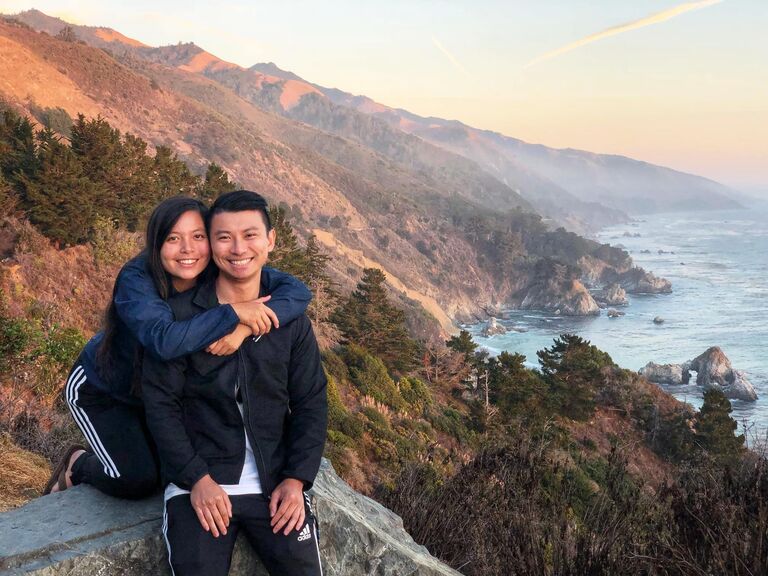 The two went on their first road trip to Big Sur!