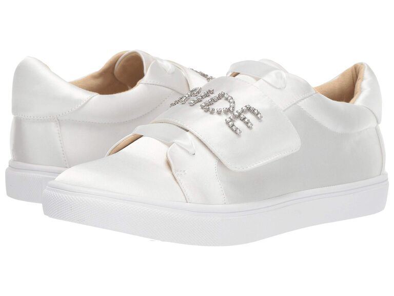 White bride sneakers