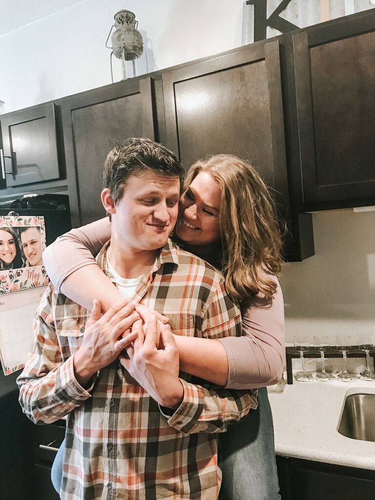 Our first apartment together!