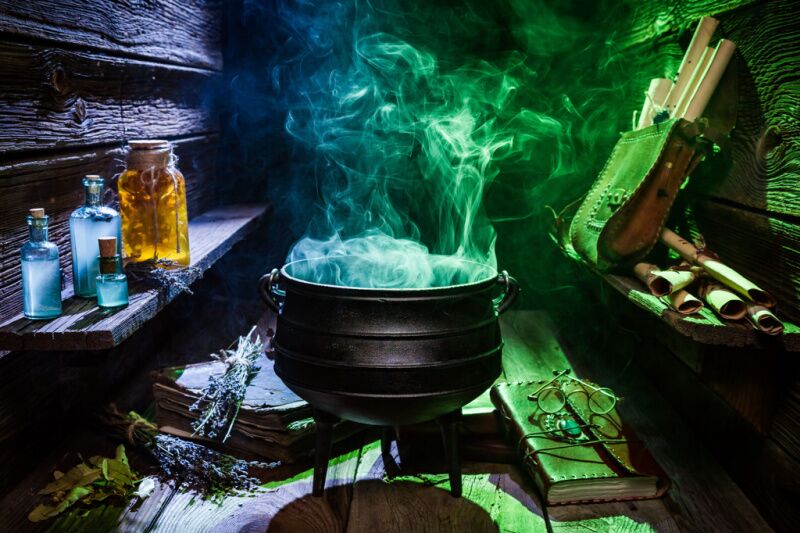 Hocus Pocus party idea - witches brew