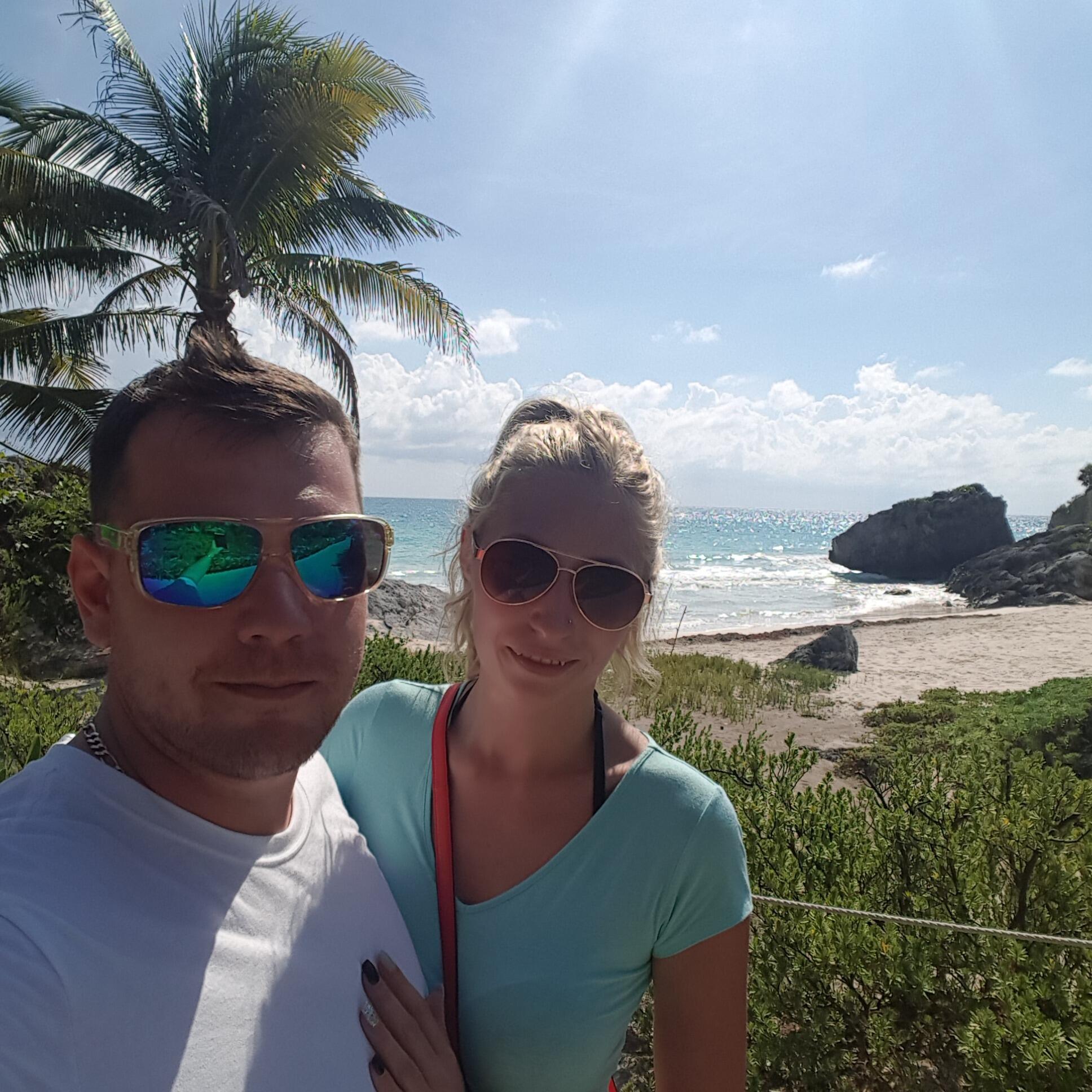 Turtle Beach in Tulum