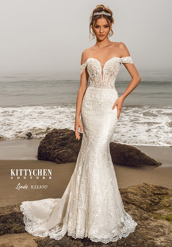 How much are shop kitty chen wedding dresses