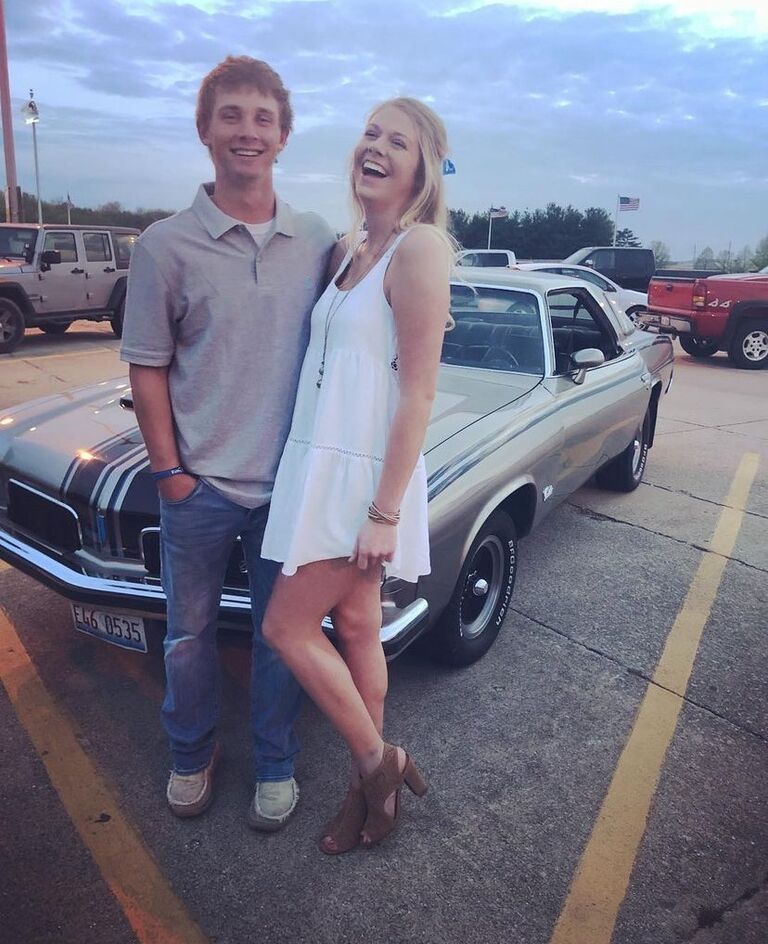 Bradlee asked me to be his girlfriend & this was our first picture together