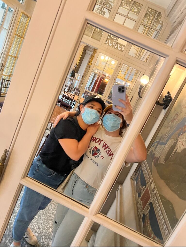 Michelle and Rebecca visit the Anderson House in Dupont Circle for the first time. They fall in love with the history and design of the home. They start to include historic homes in their itineraries for every city they visit. 