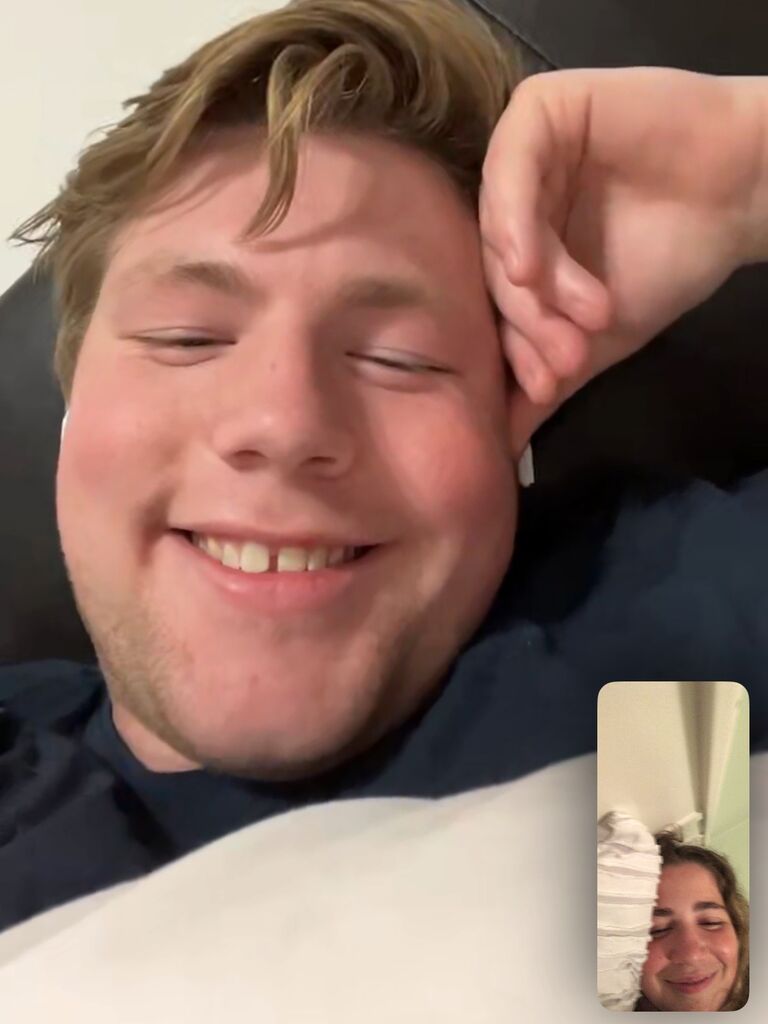 Despite being miles apart, we spent countless hours on FaceTime over the summer, getting to know each other on a deeper level. 