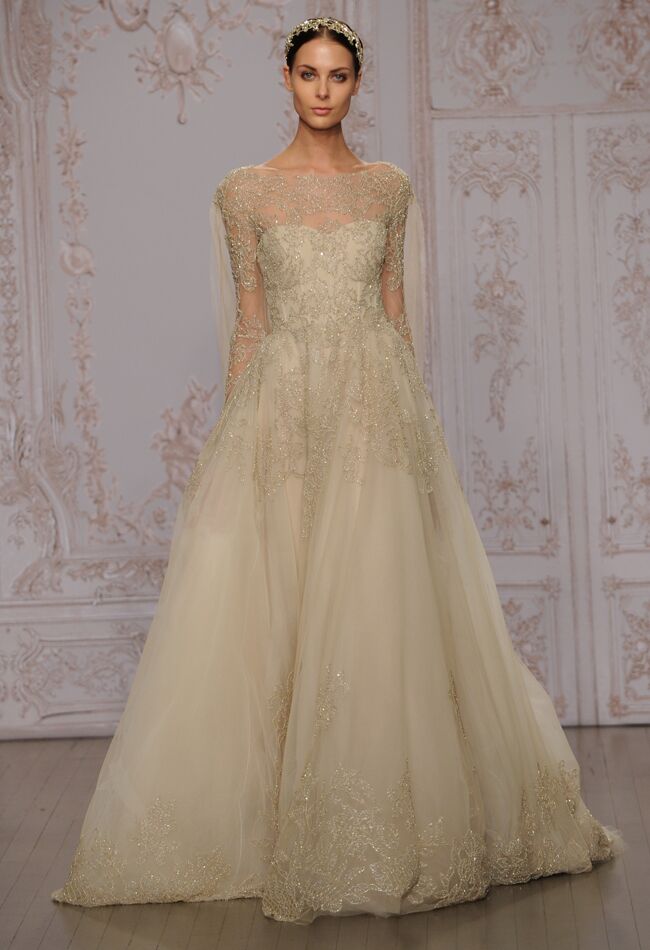 Monique Lhuillier Wedding Dresses Inspired by Ballerinas for Fall 2015