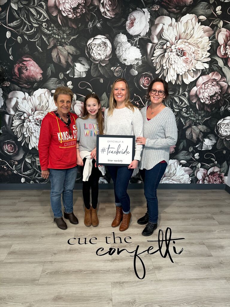 She said yes to the dress!