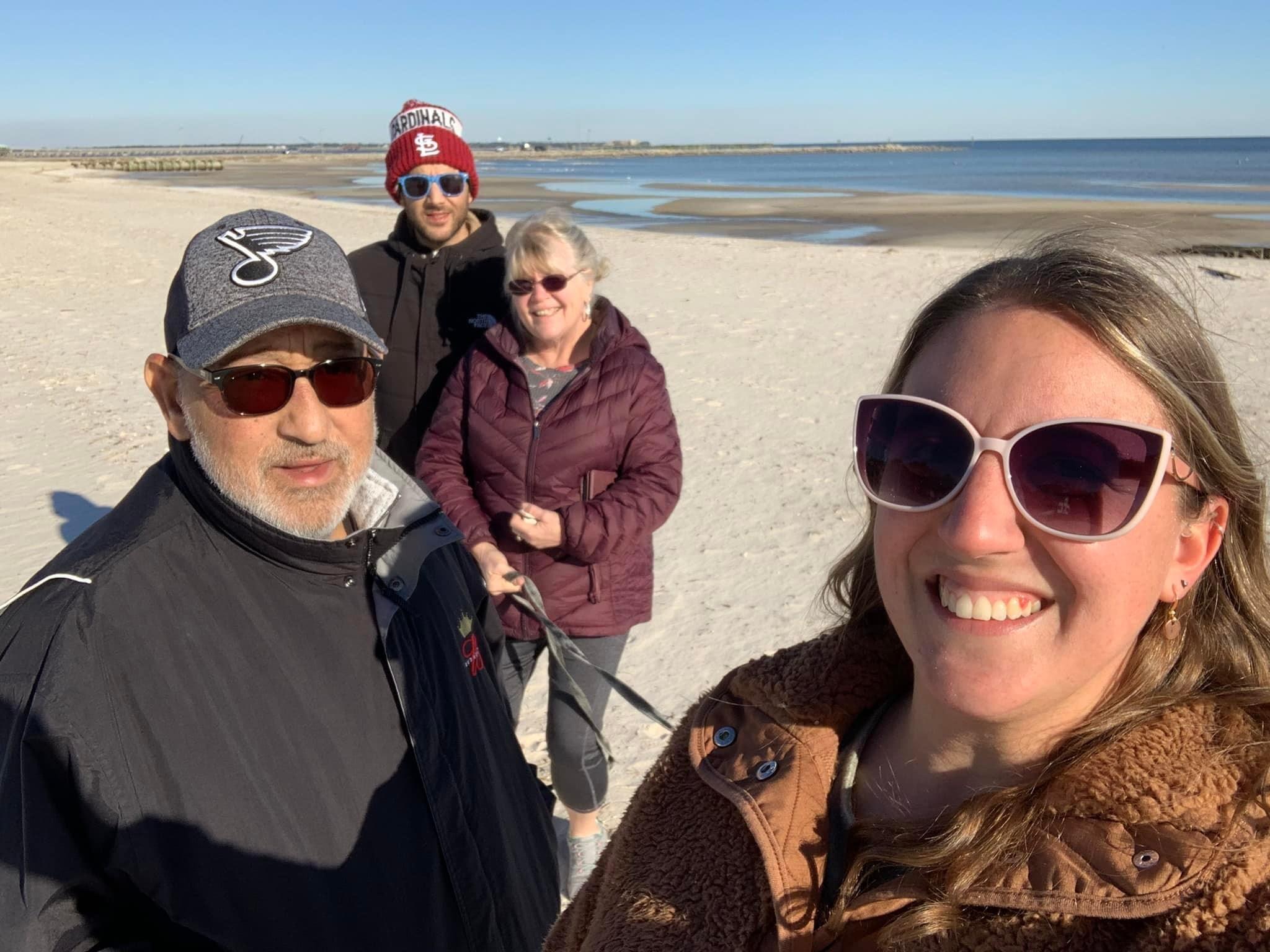 OUR NEW FAVORITE SPOT: John and Suzanne made the move down south and we visited for the first time in January '22. It has now become on of our favorite places to visit, having the perfect combination of family quality time, doggy beach time, vacation vibes and a homey feel. 