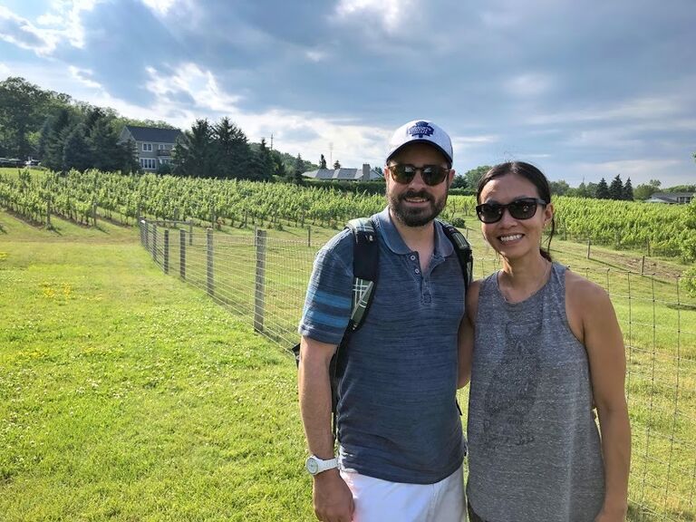 Mike's first Annual Tong Winery Bike tour.