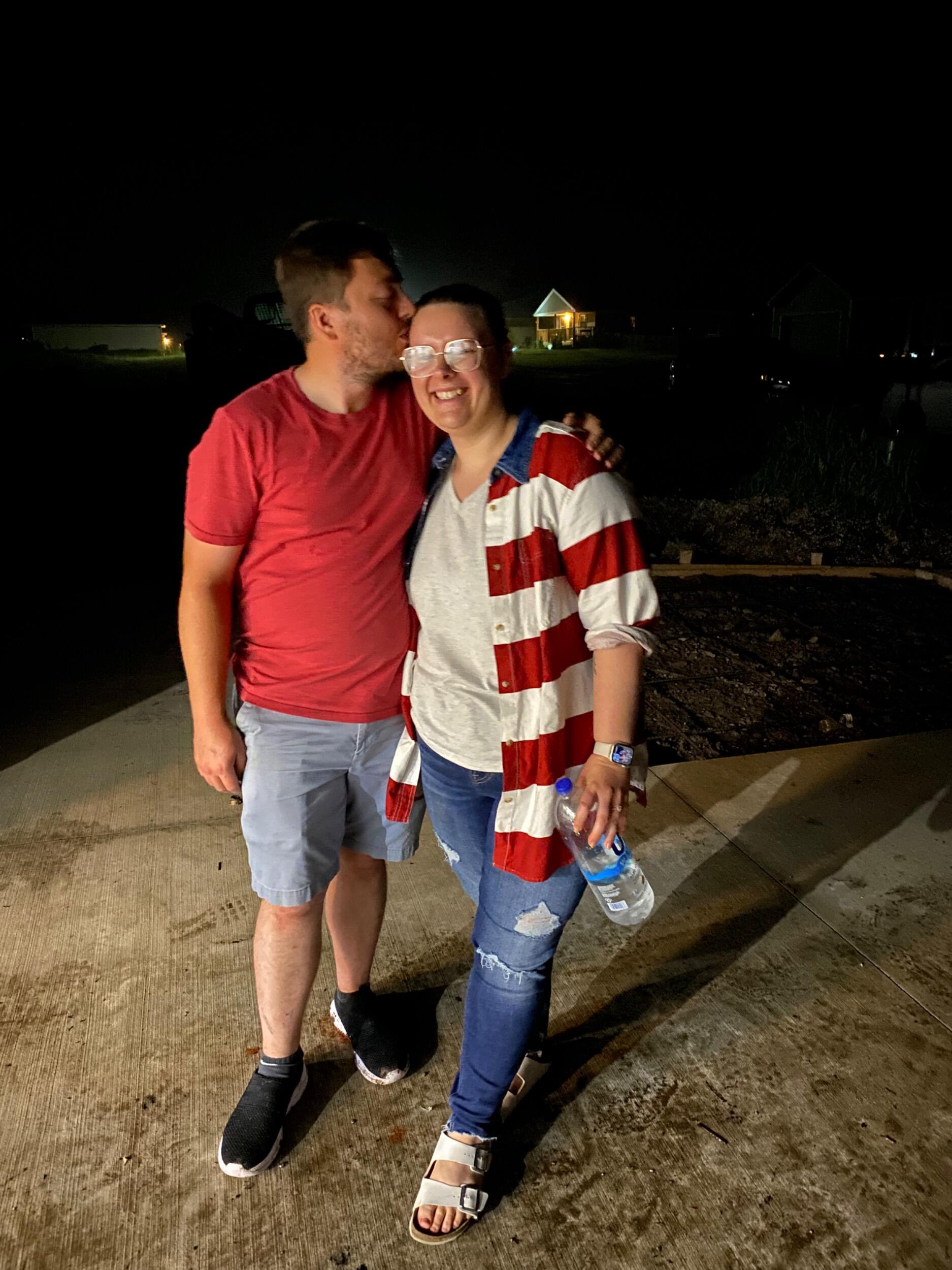Fourth of July at the Benzing’s home.
