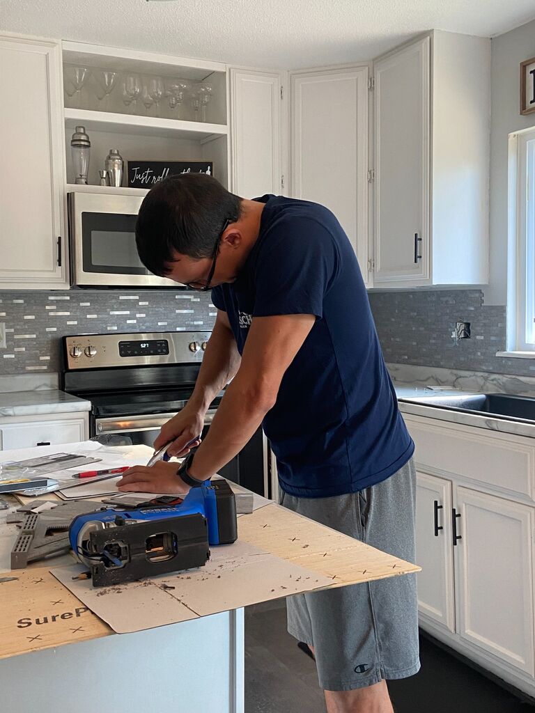 The start of home projects.