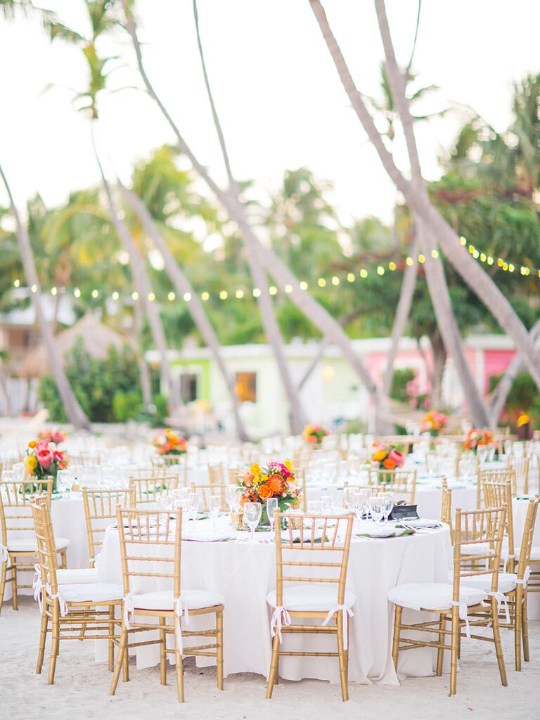 beach wedding decorations