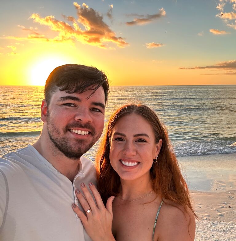 Engaged! We took a trip to Marco Island for a very important question that Gretchen answered “YES!”