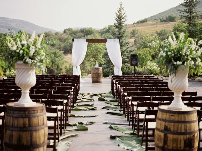Wedding venue in Wanship, Utah.