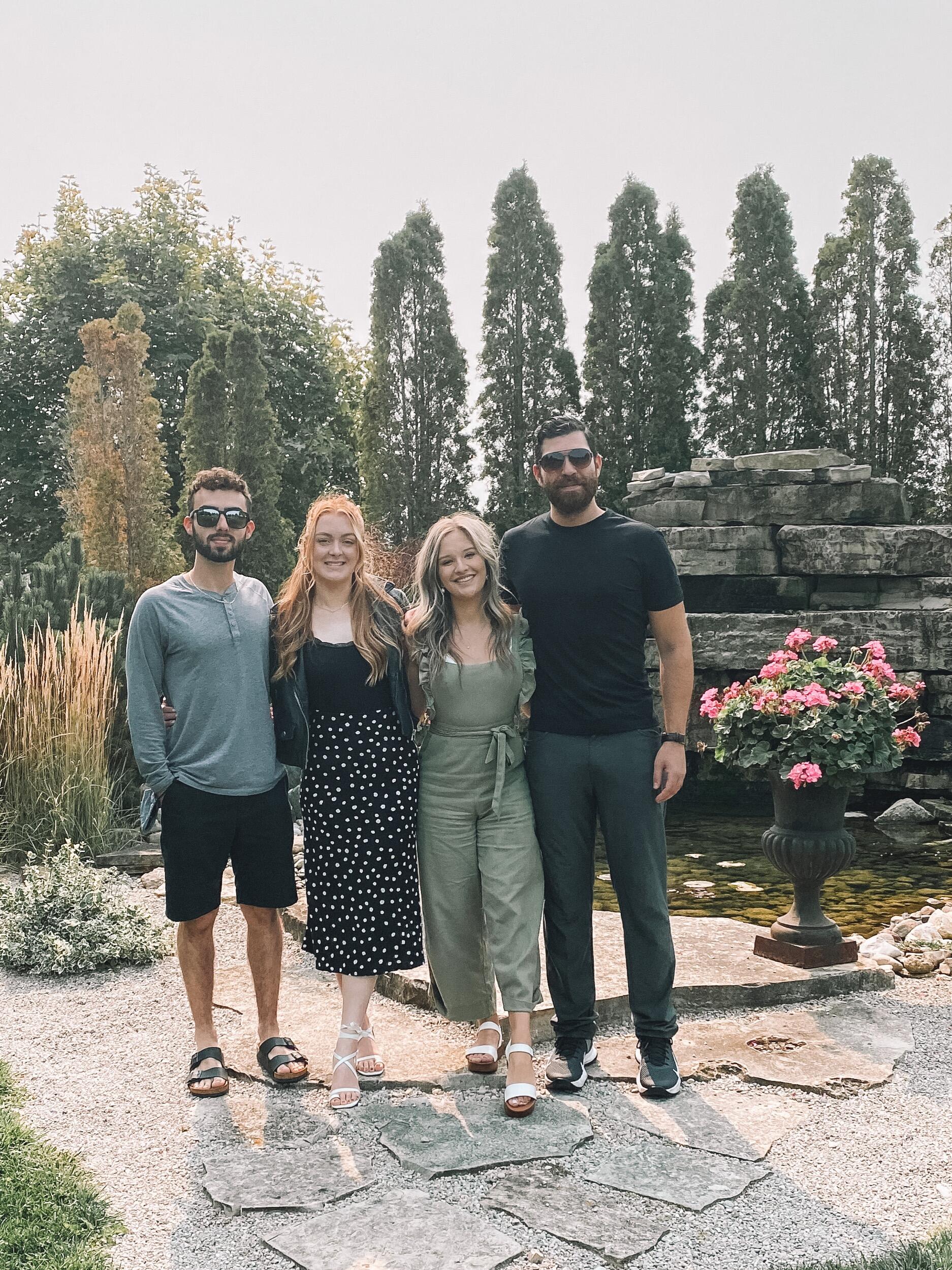 Countless double-dates with friends & family. 