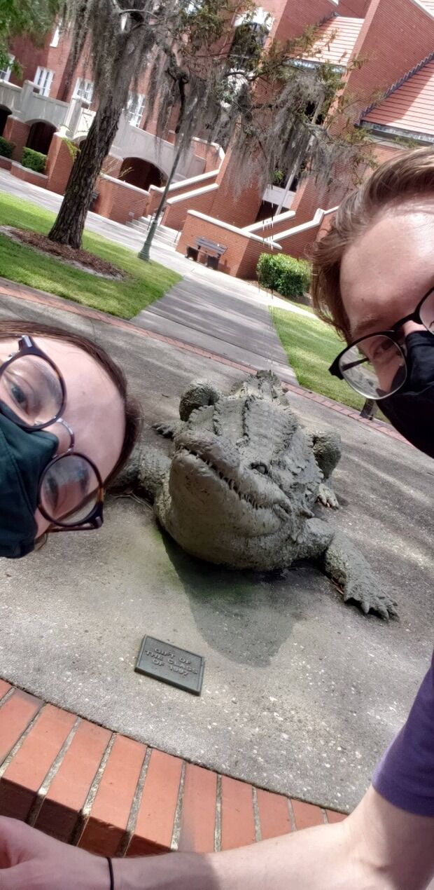 Moved back to Florida for medical school, Nick followed along