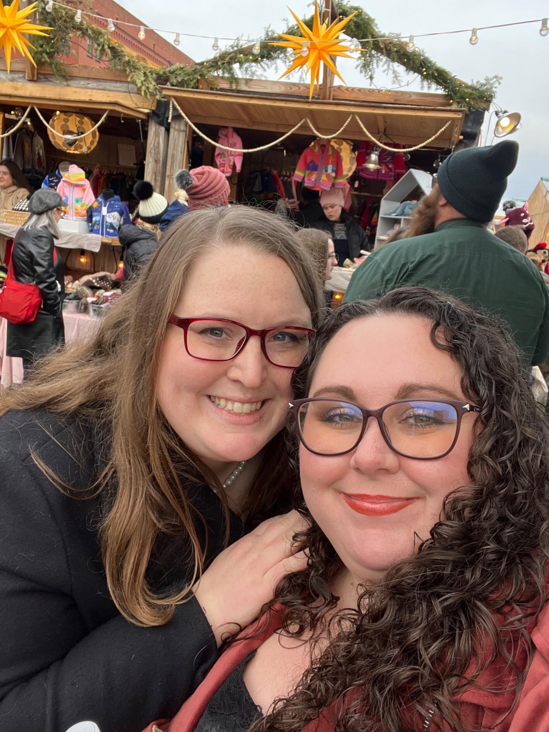 We went to Minneapolis for the European Christmas market 