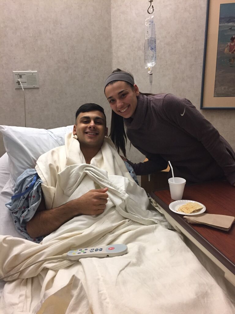 One of many ACL surgeries...