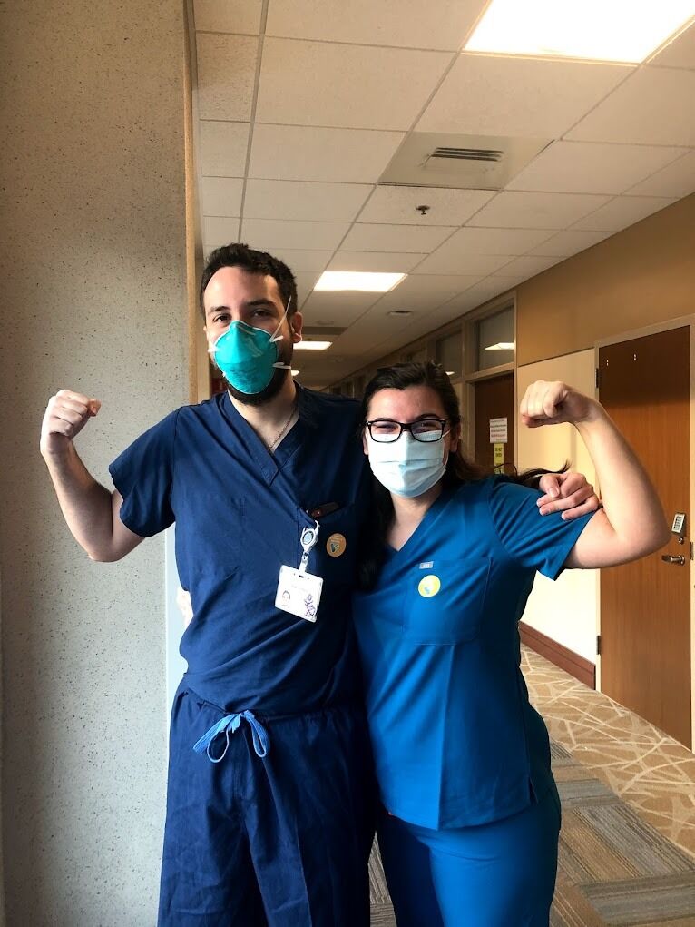 Clinical rotations in the middle of a pandemic.