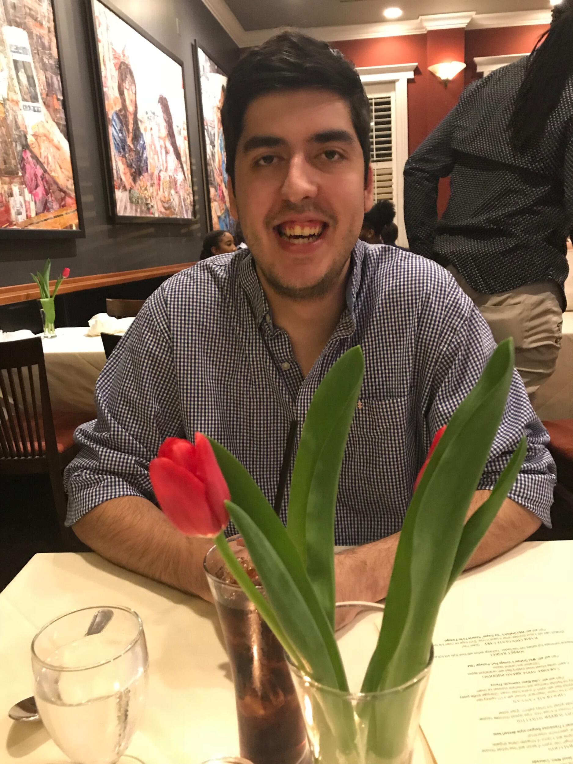 Valentine’s Day dinner at Lemongrass in Syracuse -  one of our go-to spots in college. 