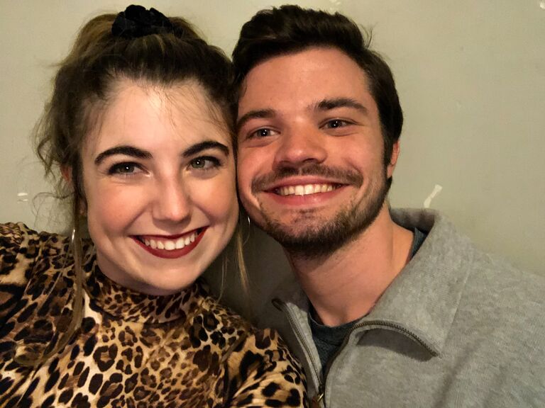 The night we first met at a Sigma Kappa/Sigma Phi Epsilon mixer.