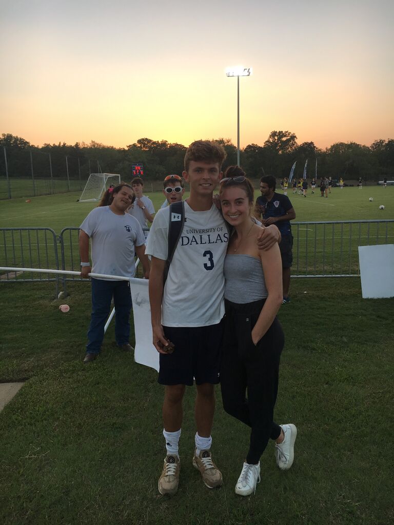 Happy 1 year! The weekends were always for soccer.