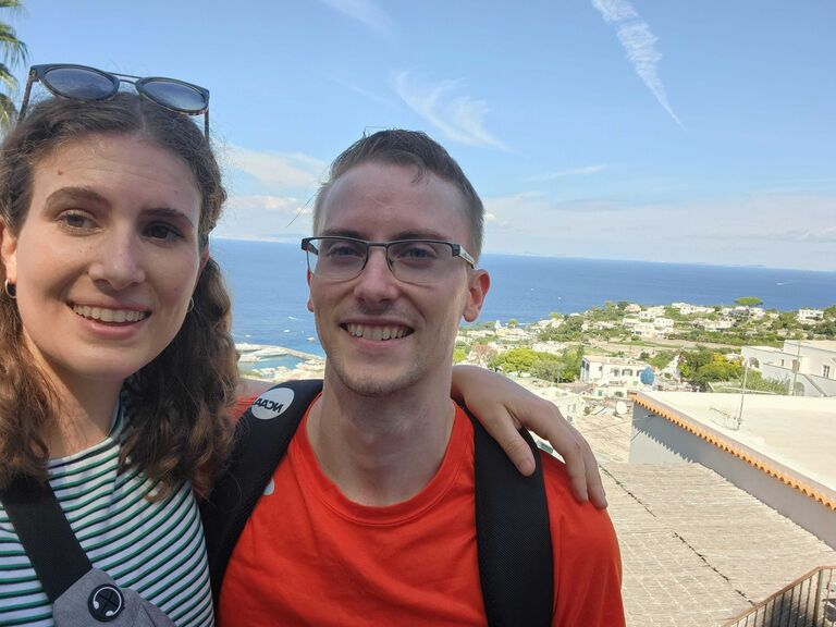 We spent the day exploring the Island of Capri and got to see some beautiful views!