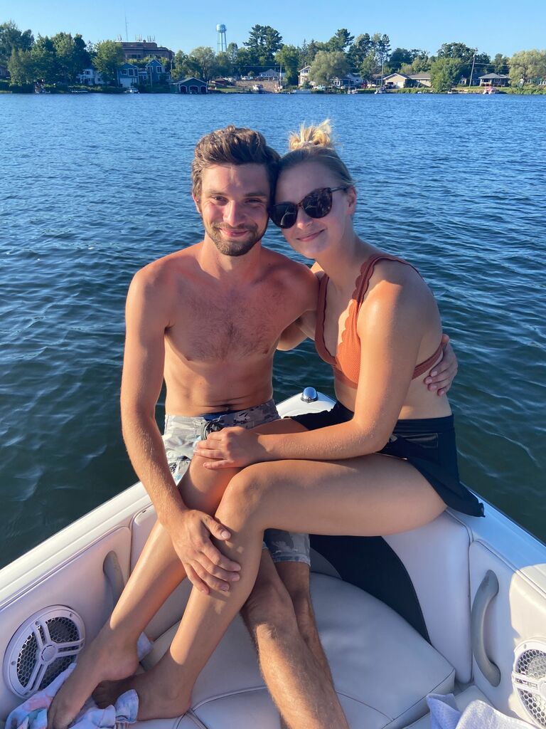 Minocqua weekend with friends, and of course Sam's boat kept having issues lol.