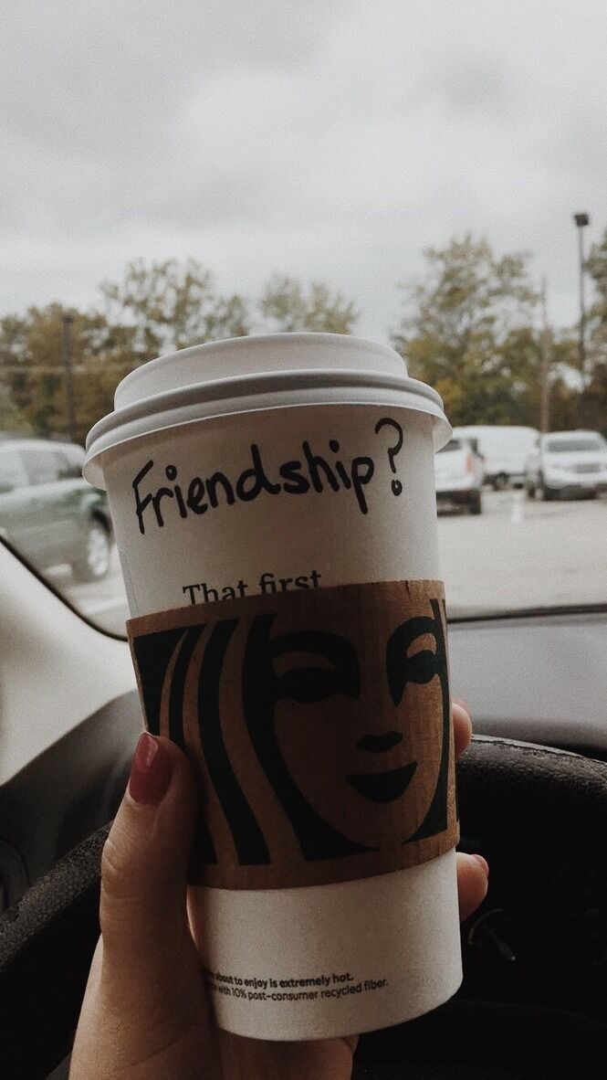 Jacob asked Chloe on their first date in early October and asked her to the "Friendship" homecoming dance on October 11th 2019. He came early and had the starbucks barista write "friendship?" on the cup, which did confuse Chloe at first as she thought that the barista was asking to be friends.