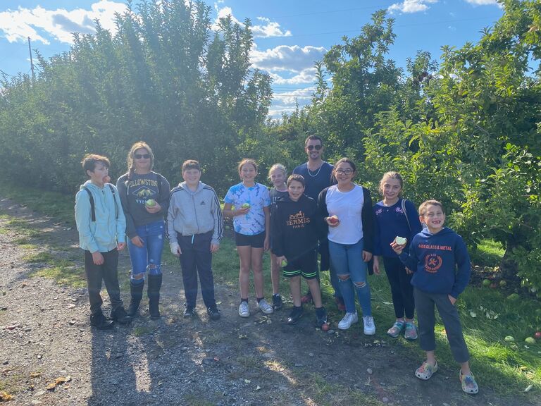 Annual pumpkin picking trip, this year was Hurd's Farms!