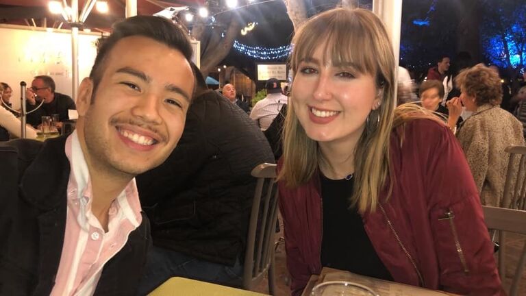 Rooftop bar in Querétaro, México.