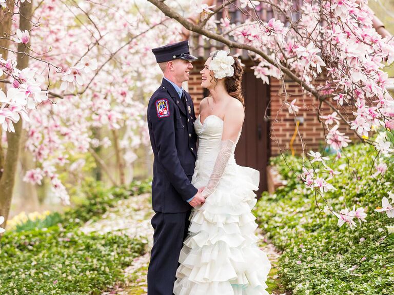 Stevenson, Maryland spring wedding