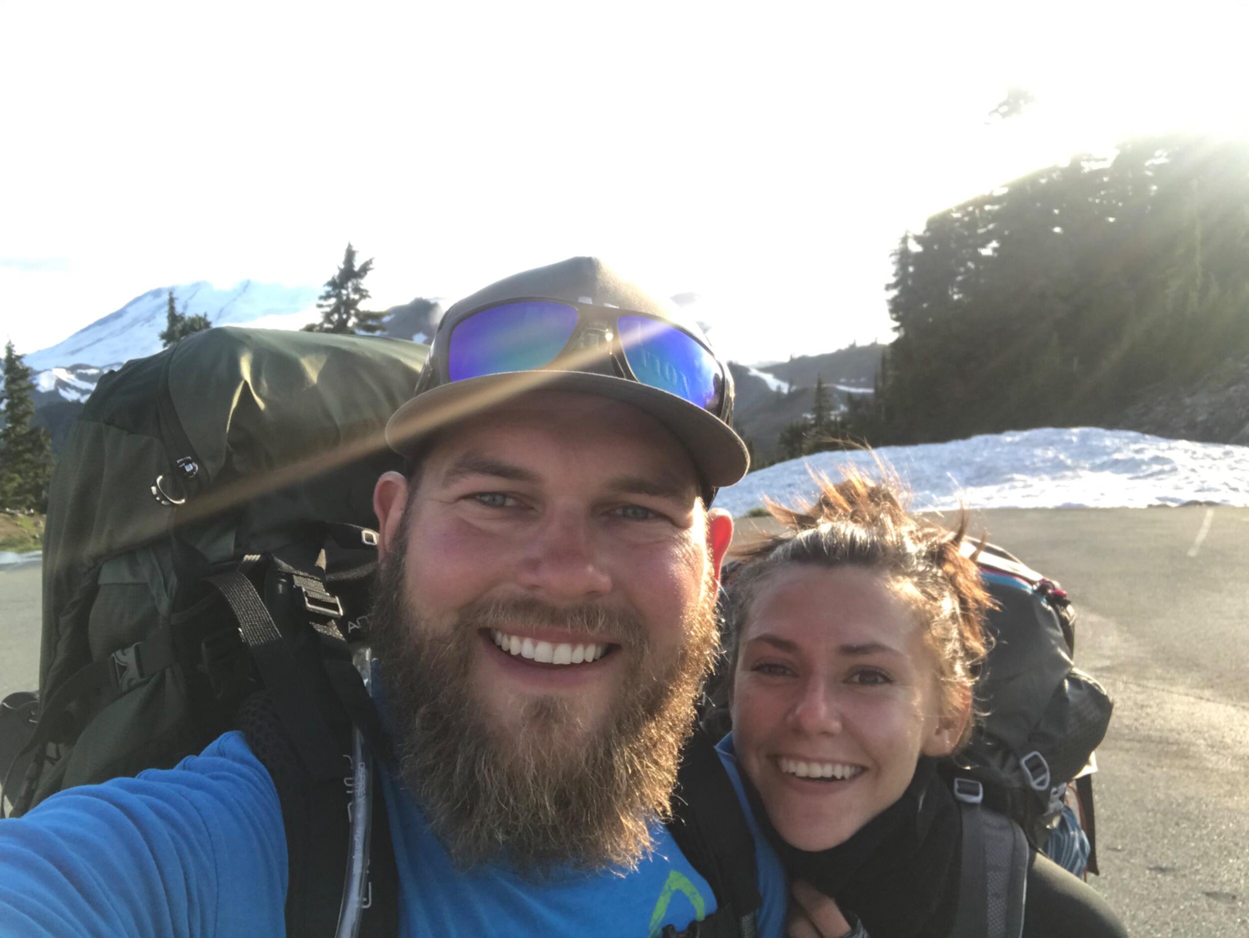 Backpacking trips into Chain Lakes became a yearly thing.  This is the place where Guy (finally) said he loved Tanya.  She was holding out for him to say it first before she would.