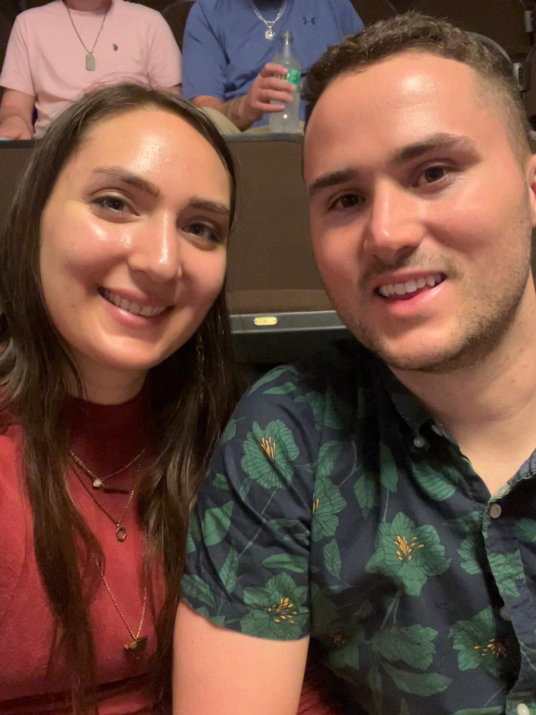 Date Night to see comedian Chris D'Elia.