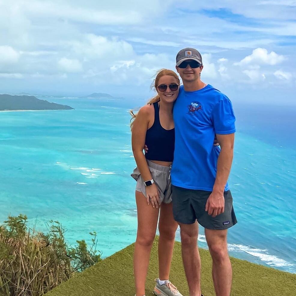 In May of 2022, Callan & Garret flew to Hawaii to spend time with Garret's brother, Eric. Callan decided she was going to move back to Fayetteville, AR to be closer to Garret. (5 min away, to be exact)