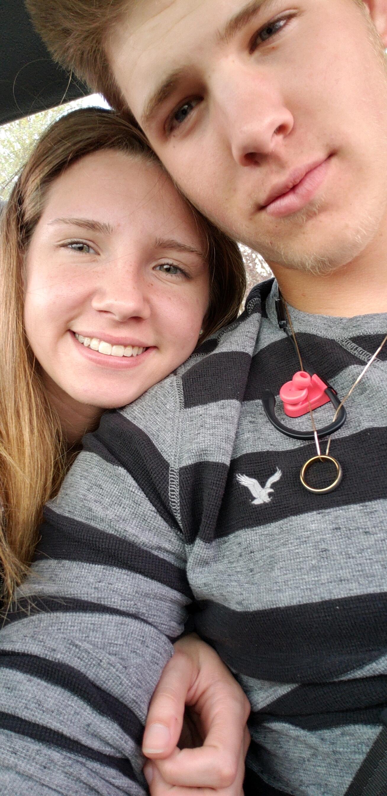 On our way to Central College together.
