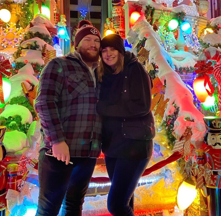 Our first Christmas spent together where Dylan got experience Christmas lights at Dyker Heights