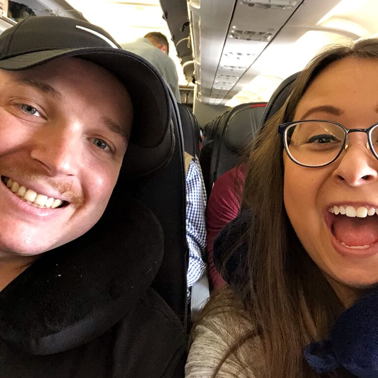 First time flying for a vacation to Colorado! 