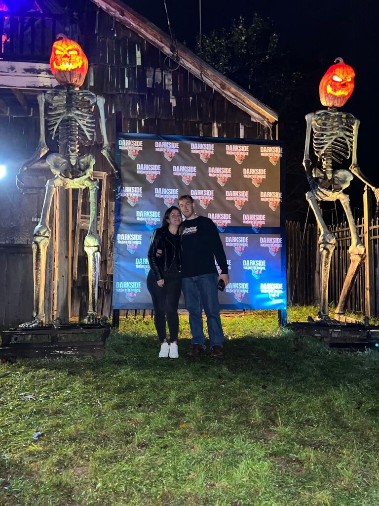 Touring different haunted houses