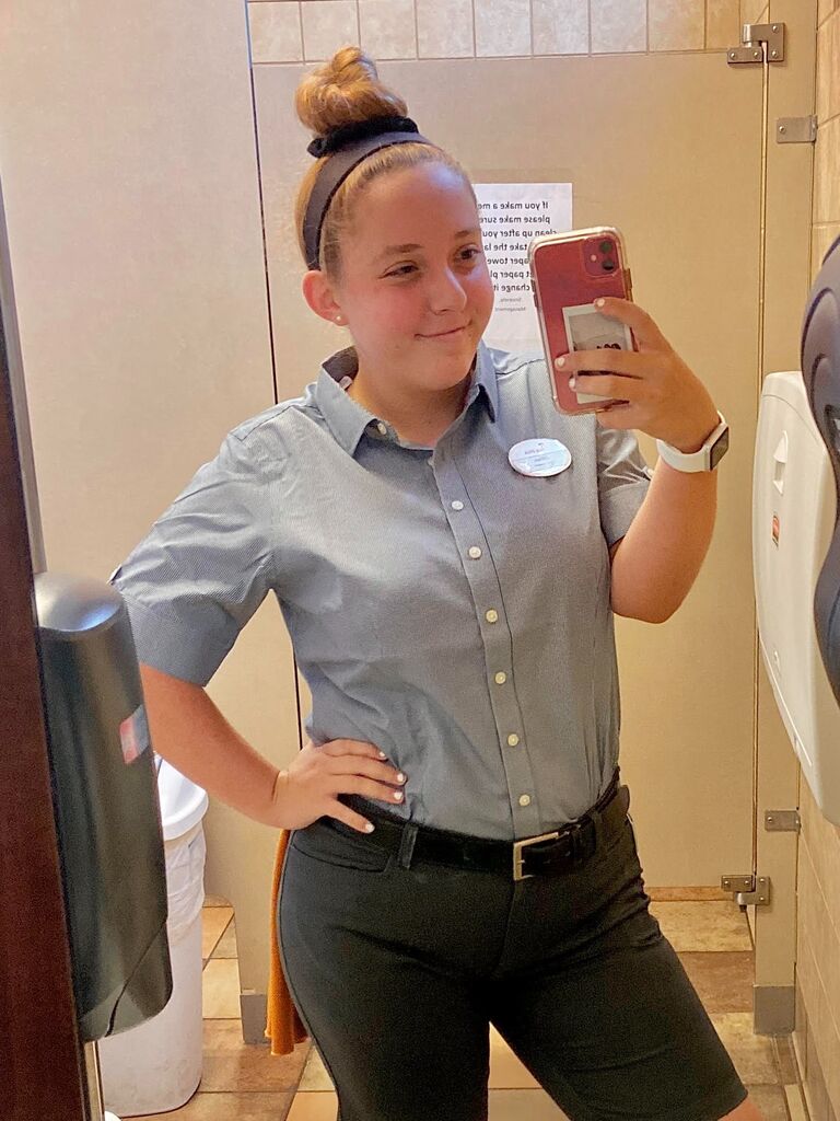 Jill texted Lucas first and we became friends working at Chick-Fil-A together 