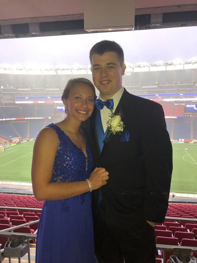 Foxboro, MA
Alaina's senior prom at Gillette Stadium. David finished his finals after his first year at UMass Amherst and joined Alaina to dance to the "Yodeling Kid Remix."