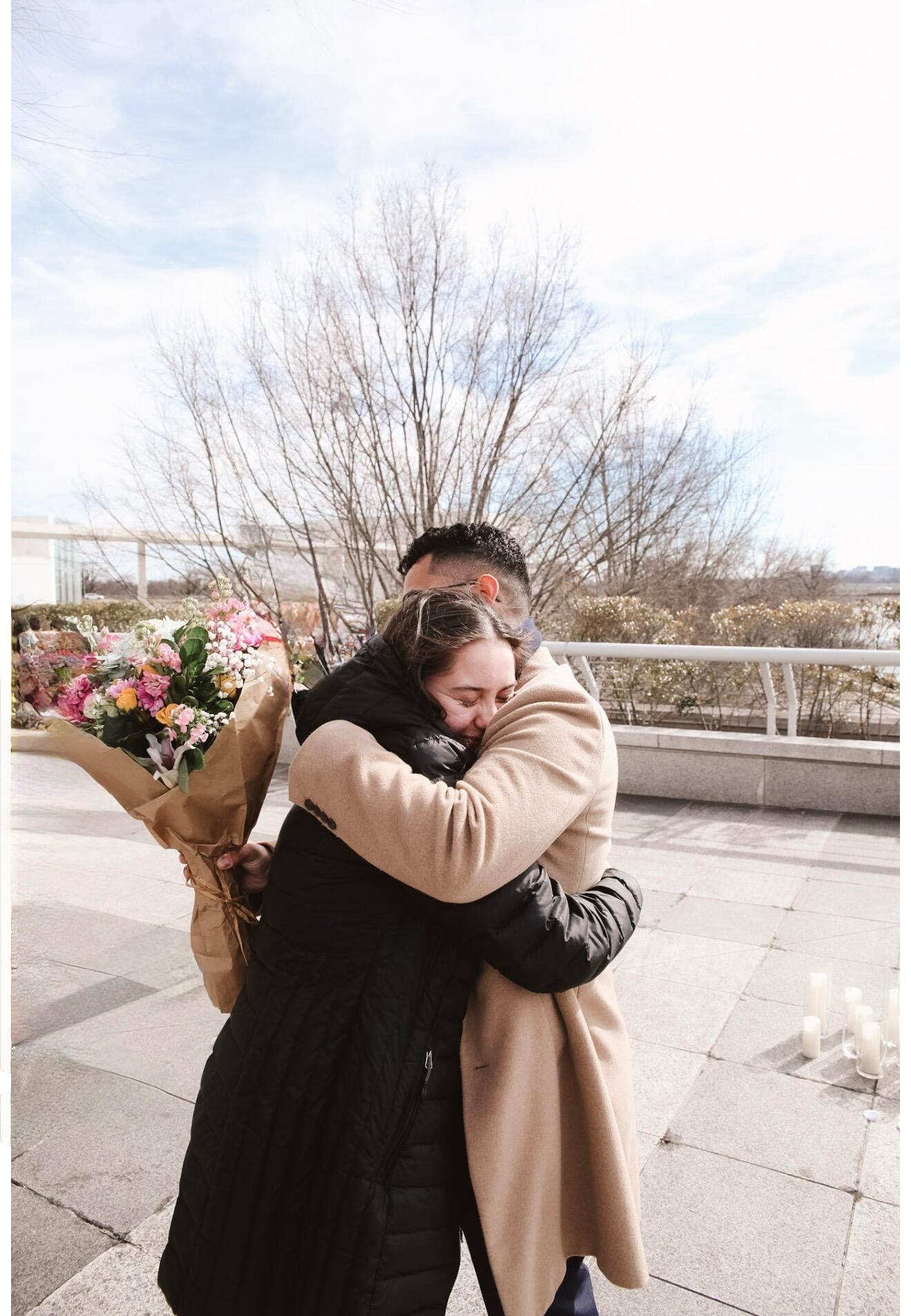 ¡Jonathan le propuso matrimonio en el Kennedy Center!