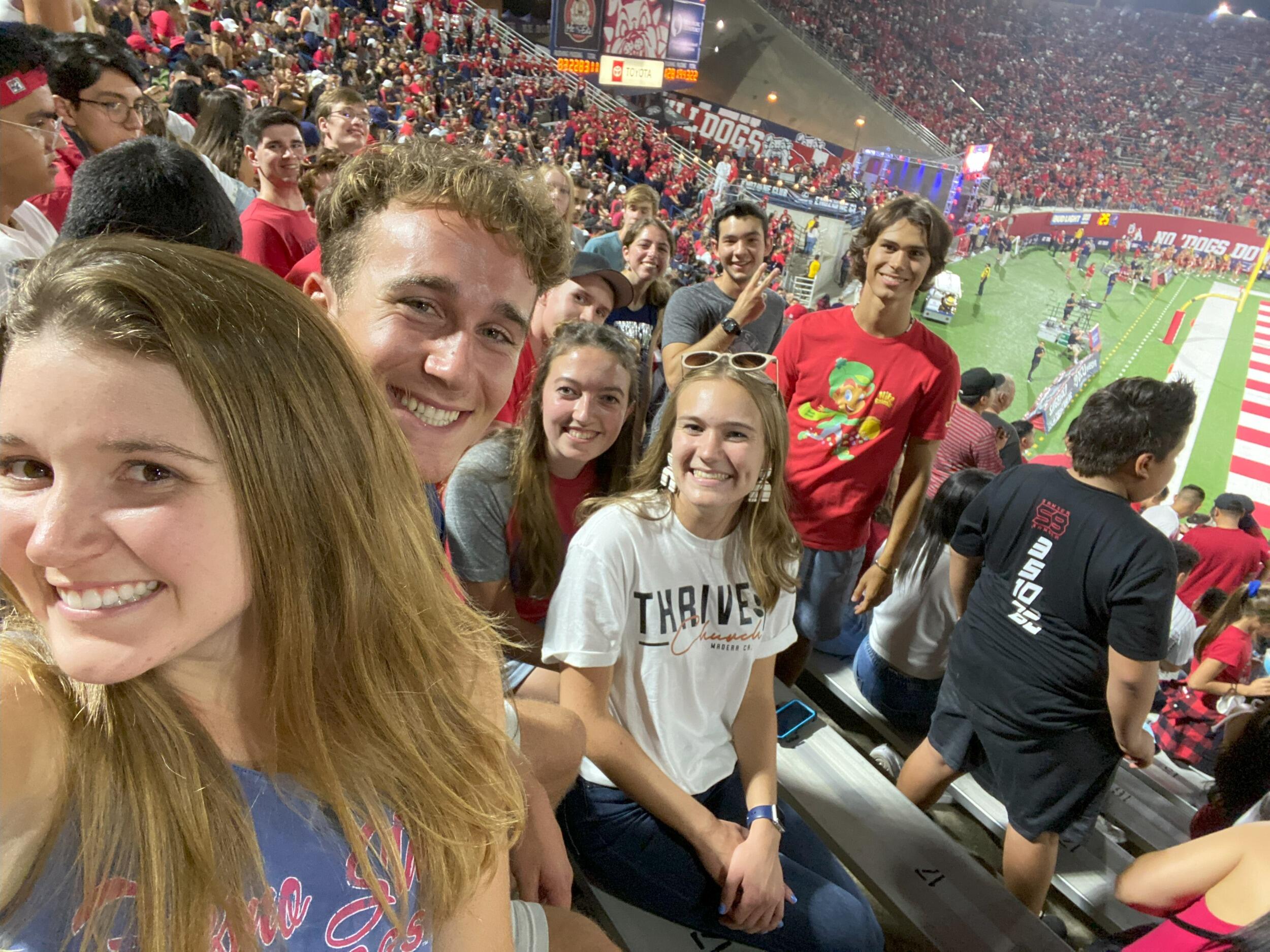 Audrey and Travis met for the first time officially (not pictured: Travis)