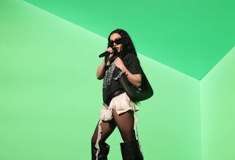 Charli XCX performing