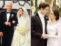 Annie Banks' wedding dress in Father of the Bride; Bella Swan's wedding dress in Twilight