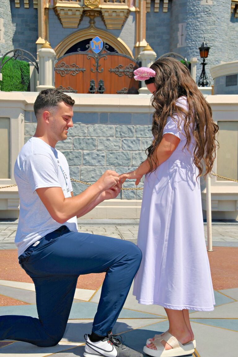 The day he proposed. Best day ever!!!