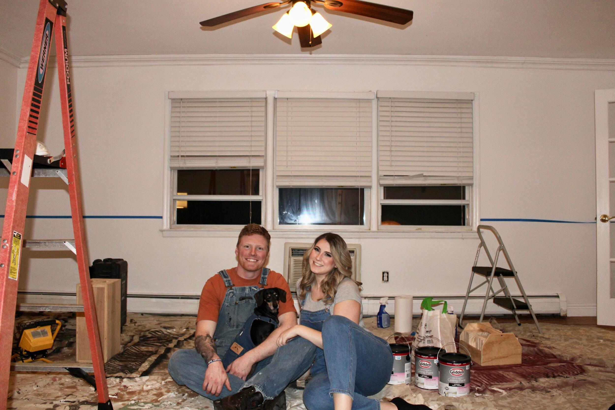 ONE BIG PURCHASE!!! Christine and Austin closed on their first home in Suffern NY!  With the help of some amazing friends the pair were able to complete the renovation process in just 6 weeks!
