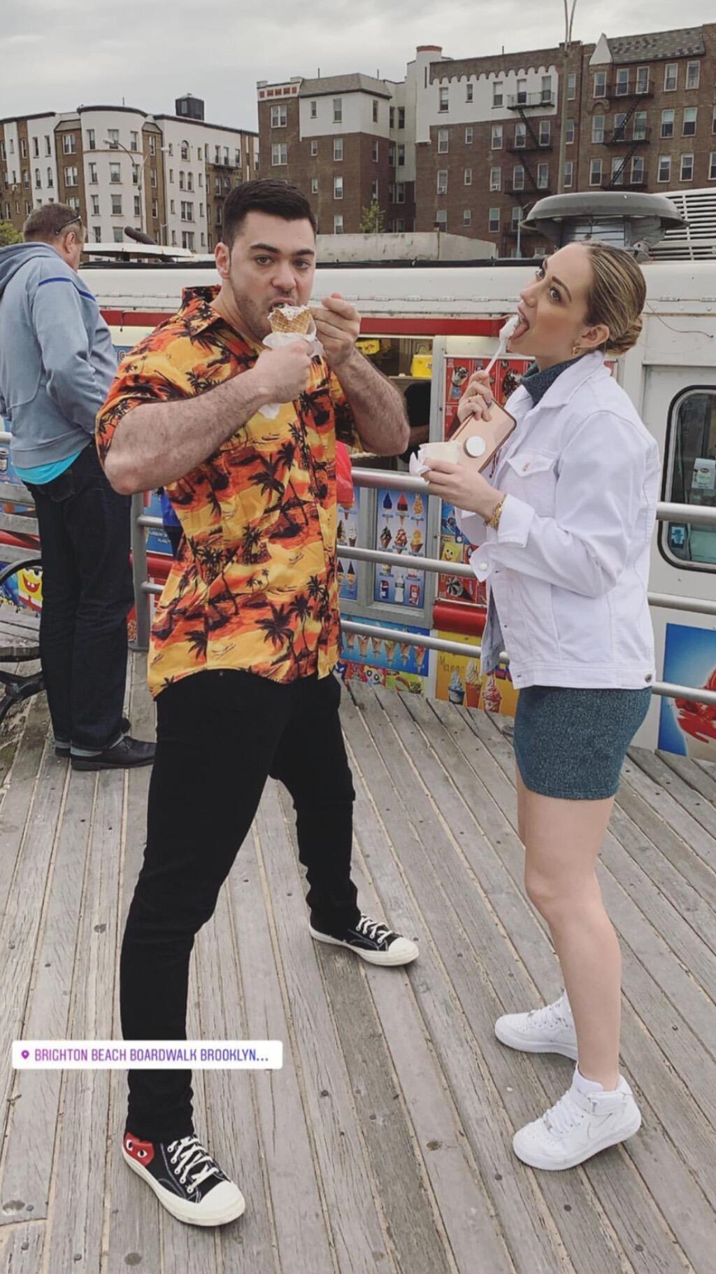 Lexi brings Tyler to Brighton Beach & Taci Beyti. He meets her extended family and sees the area where Lexi spent her summers as a child (visiting her grandma).