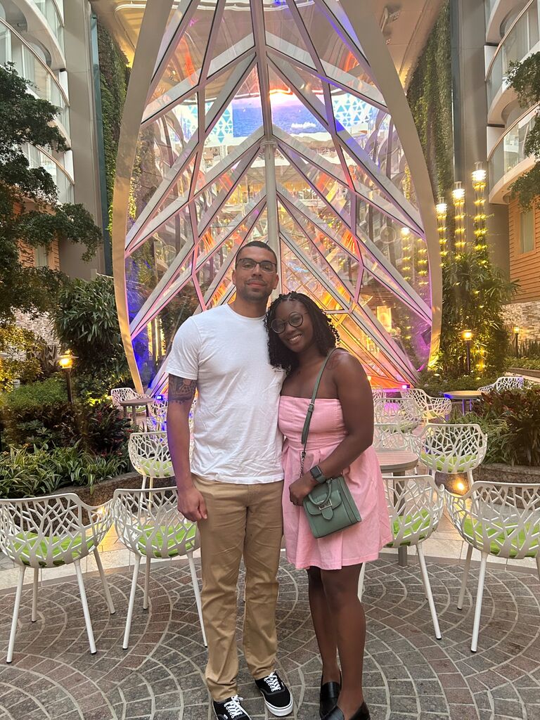 Our first cruise together! We went to the Bahamas and Coco Cay! Such a fun trip!