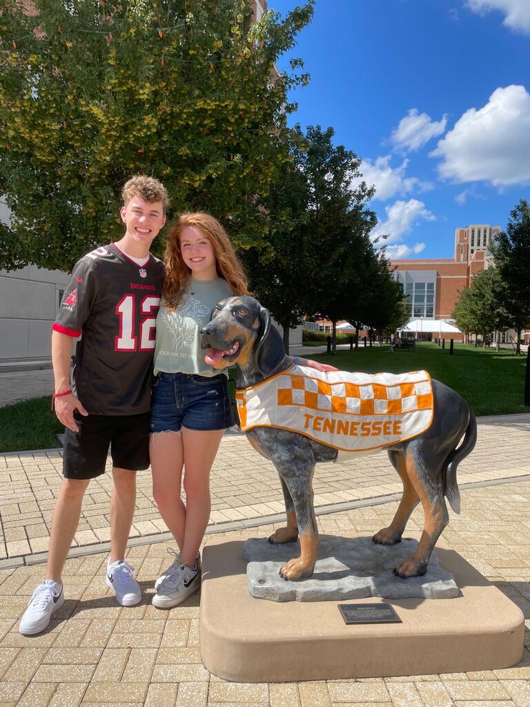 Tour of UTK before Hailey started college.